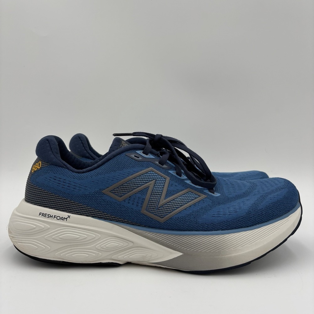 New Balance Men's 10.5 2E Wide Fresh Foam X™ 880 v15 Running Shoes Blue White